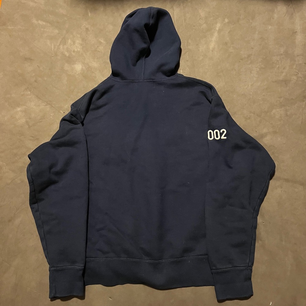 Vintage Roots 2002 USA Olympic Team Navy Blue Hoodie Mens Size Large Pullover - Picture 2 of 9